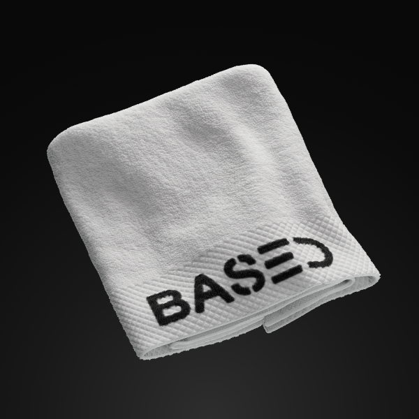 White Face Towel